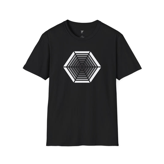 T5 Minimalist Monochromatic Tunnel T-Shirt for Men