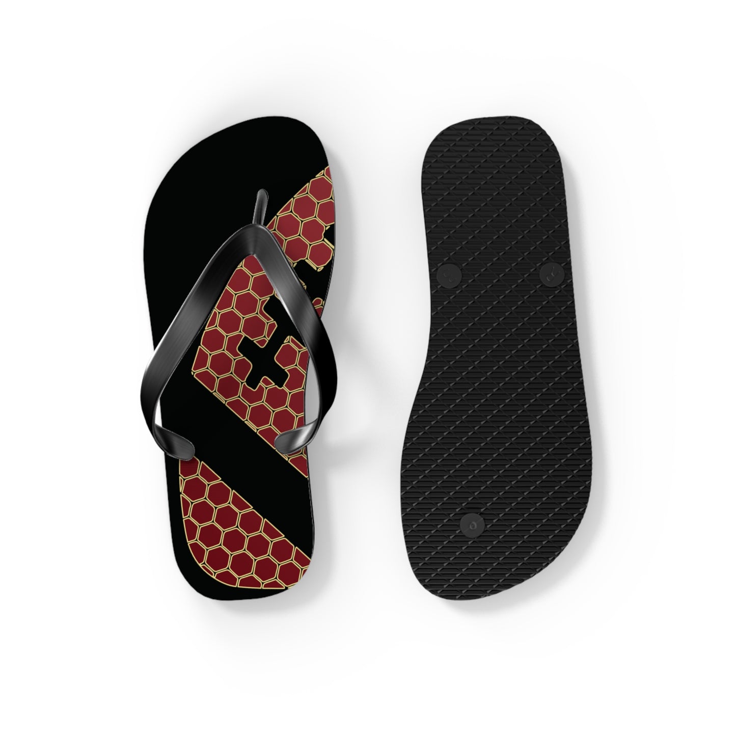 T5 Minimalist American Football Ball Flip-Flops for Men