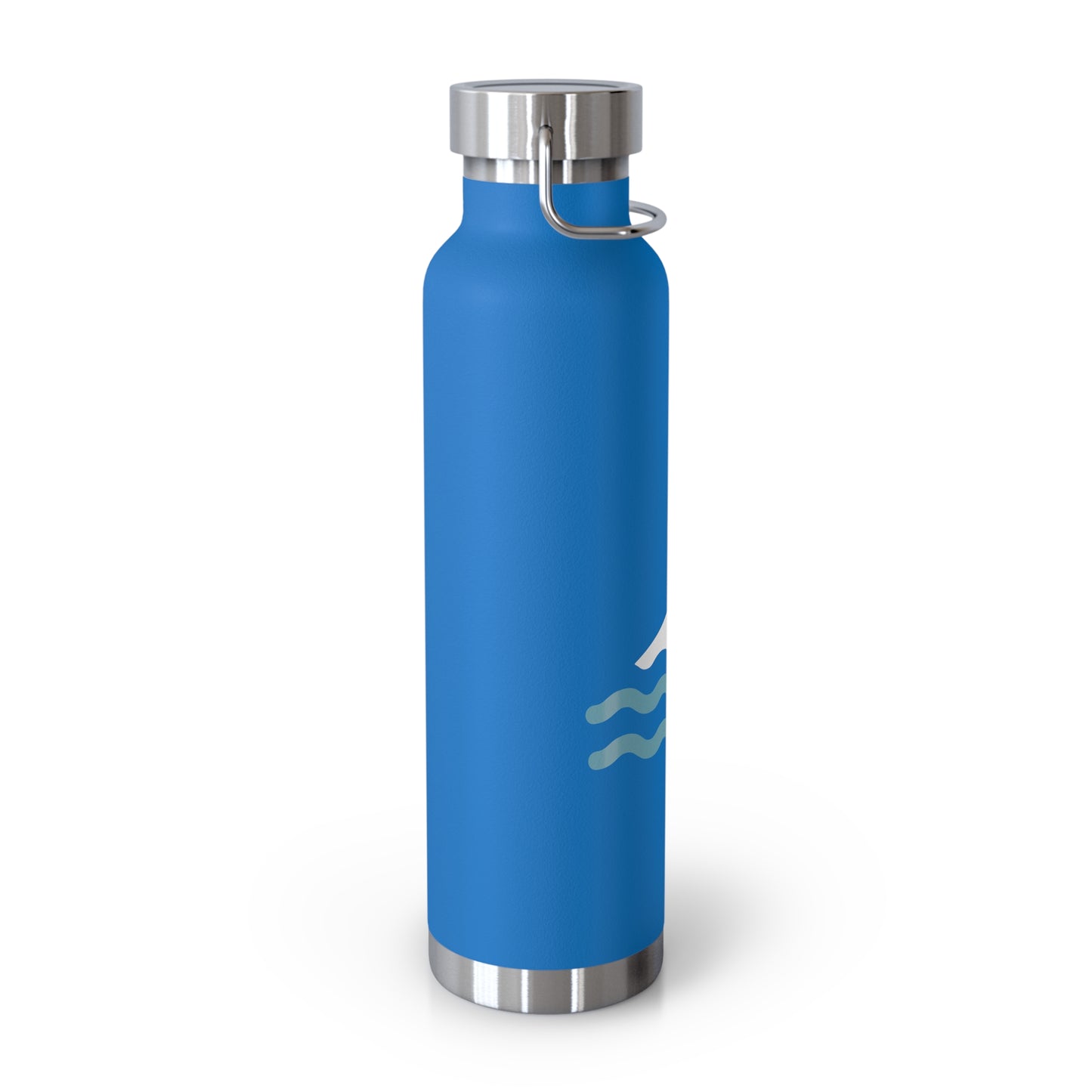 T5 Minimalist Swimming Area Sign Copper Vacuum Insulated Bottle