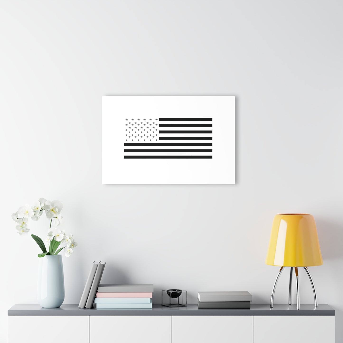 T5 Minimalist U.S.A. Flag Acrylic Print