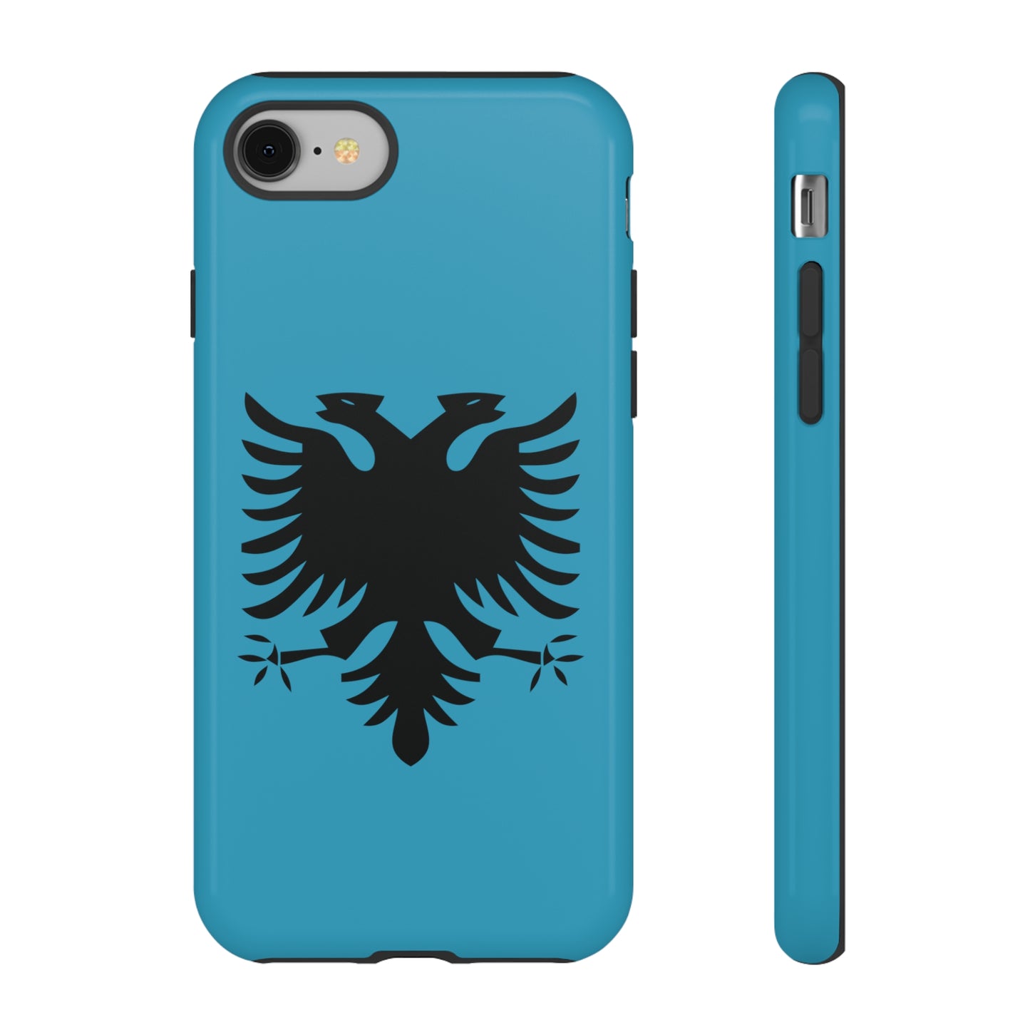 T5 Minimalist Albanian Flag Two Headed Eagle Smartphone Case