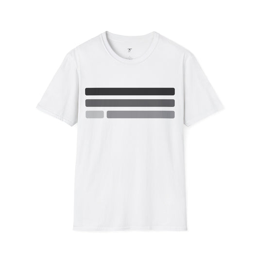 T5 Minimalist Rectangular Buttons T-Shirt for Men