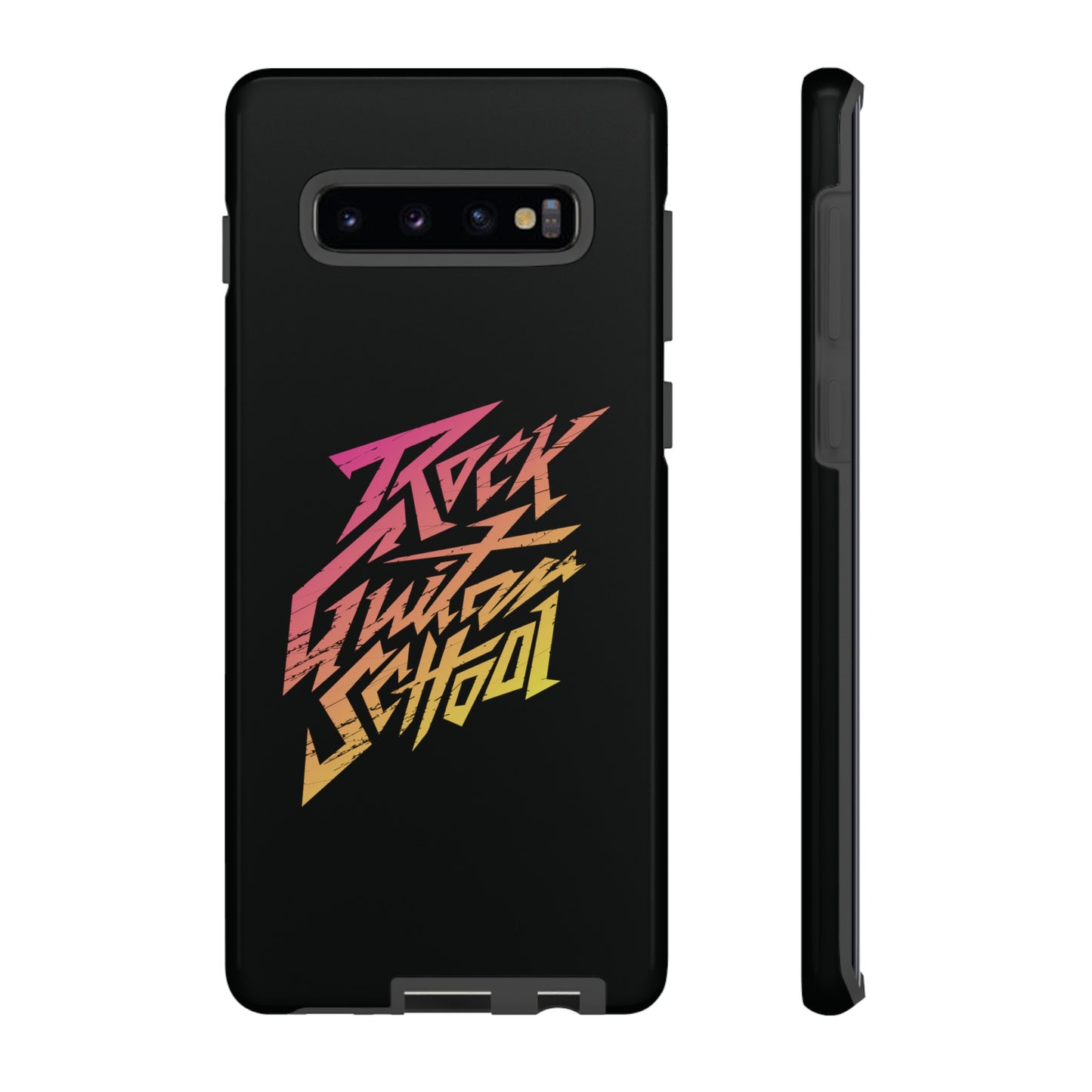 T5 Minimalist ROCK GUITAR SCHOOL Smartphone Case