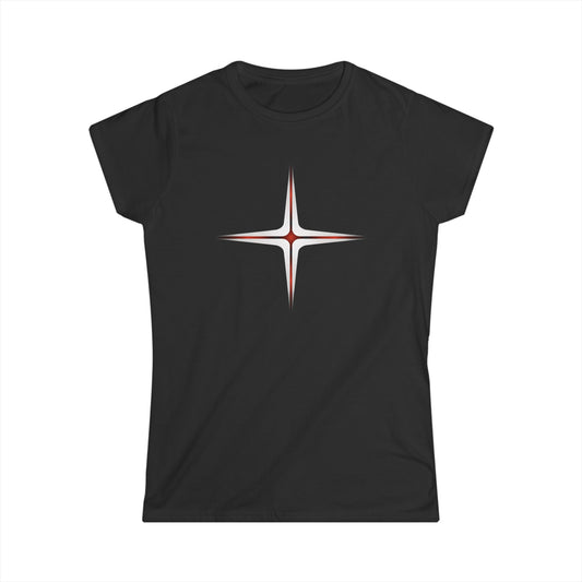 T5 Minimalist Alien Star T-Shirt for Women