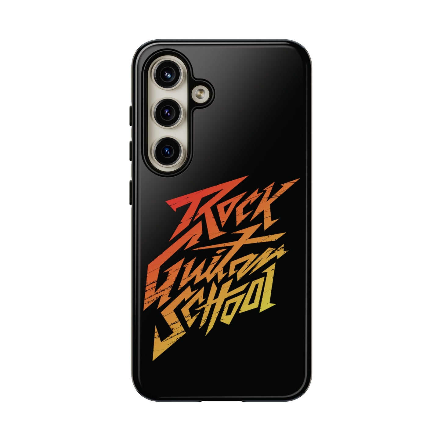 T5 Minimalist ROCK GUITAR SCHOOL Smartphone Case