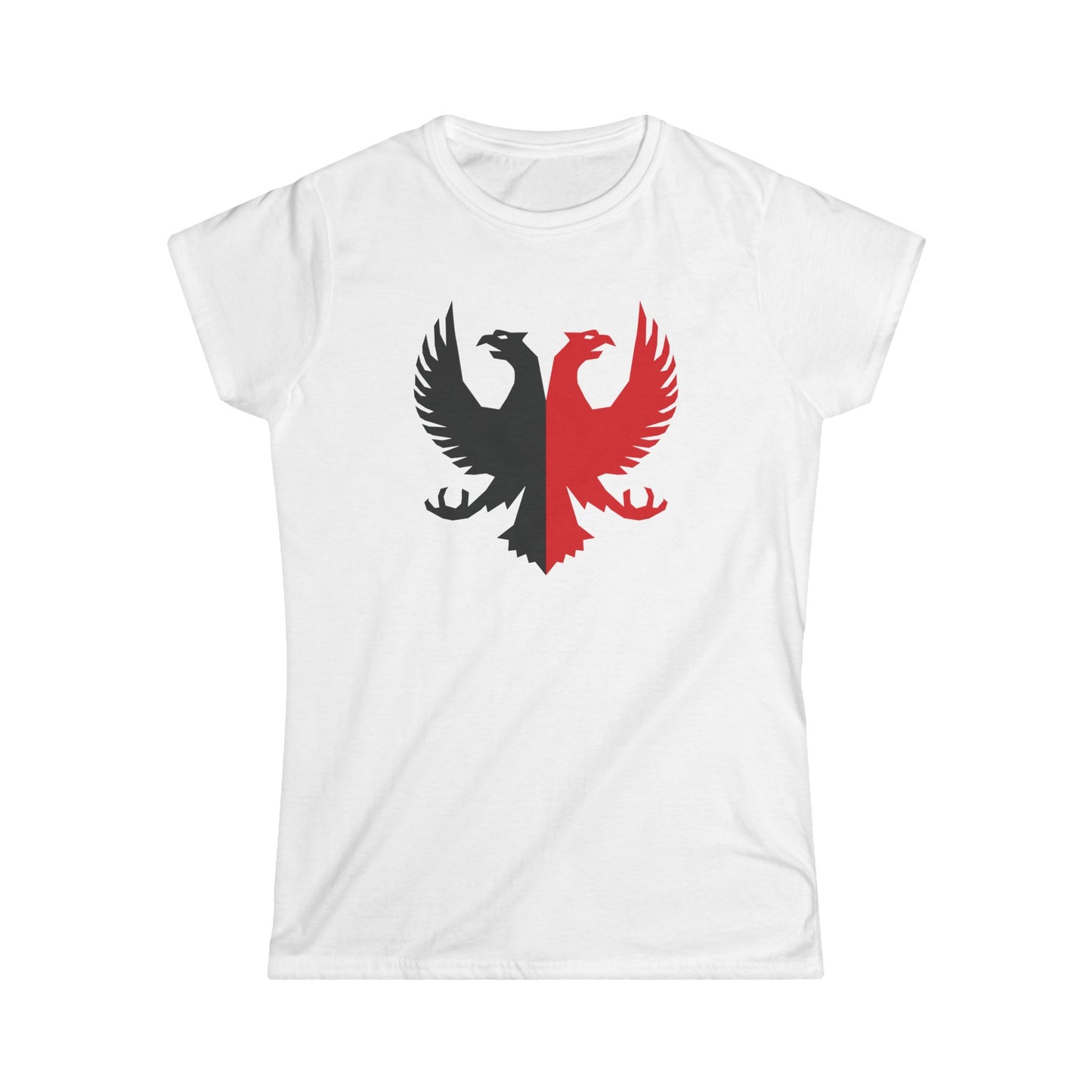 T5 Minimalist Two Headed Eagle T-Shirt for Women