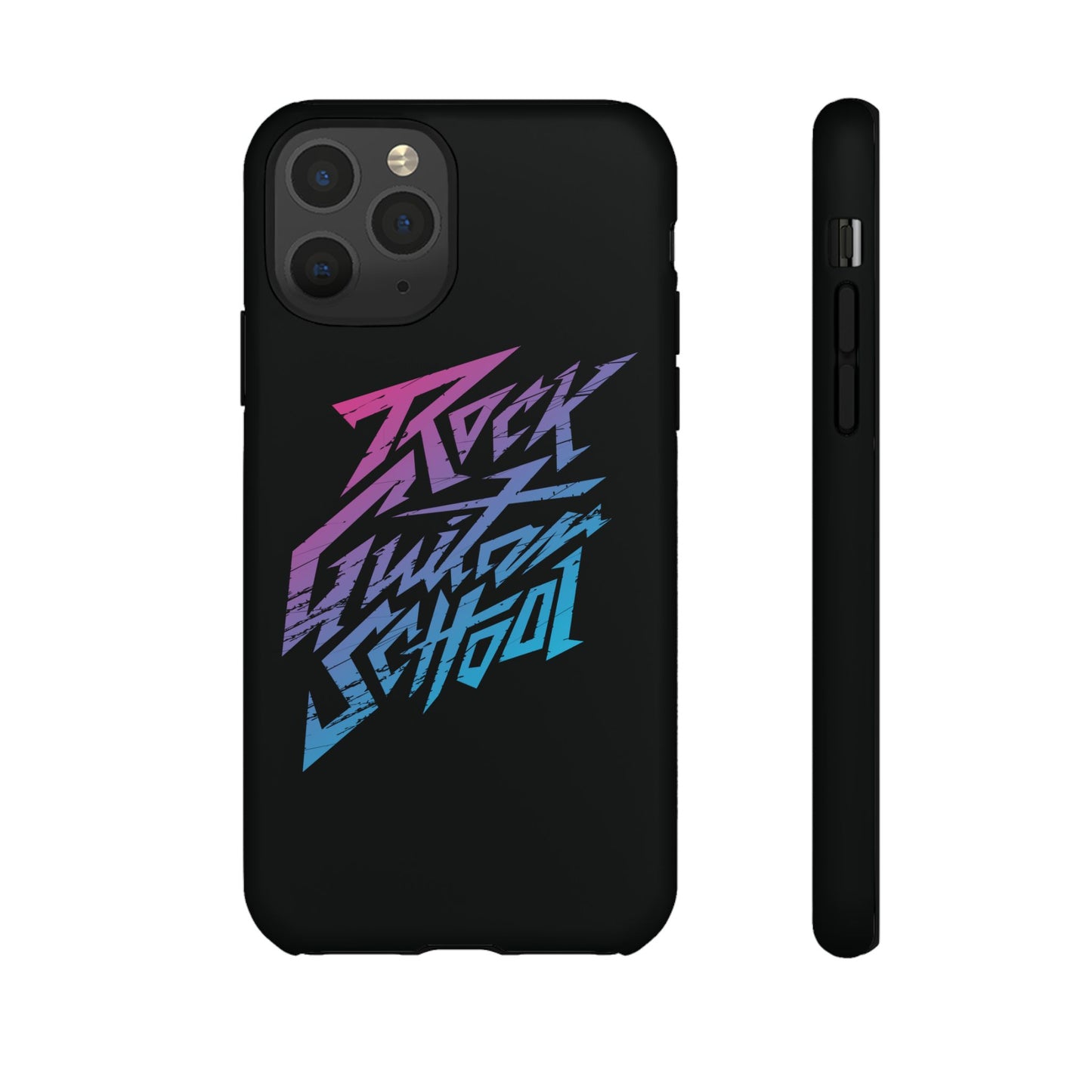 T5 Minimalist ROCK GUITAR SCHOOL Smartphone Case