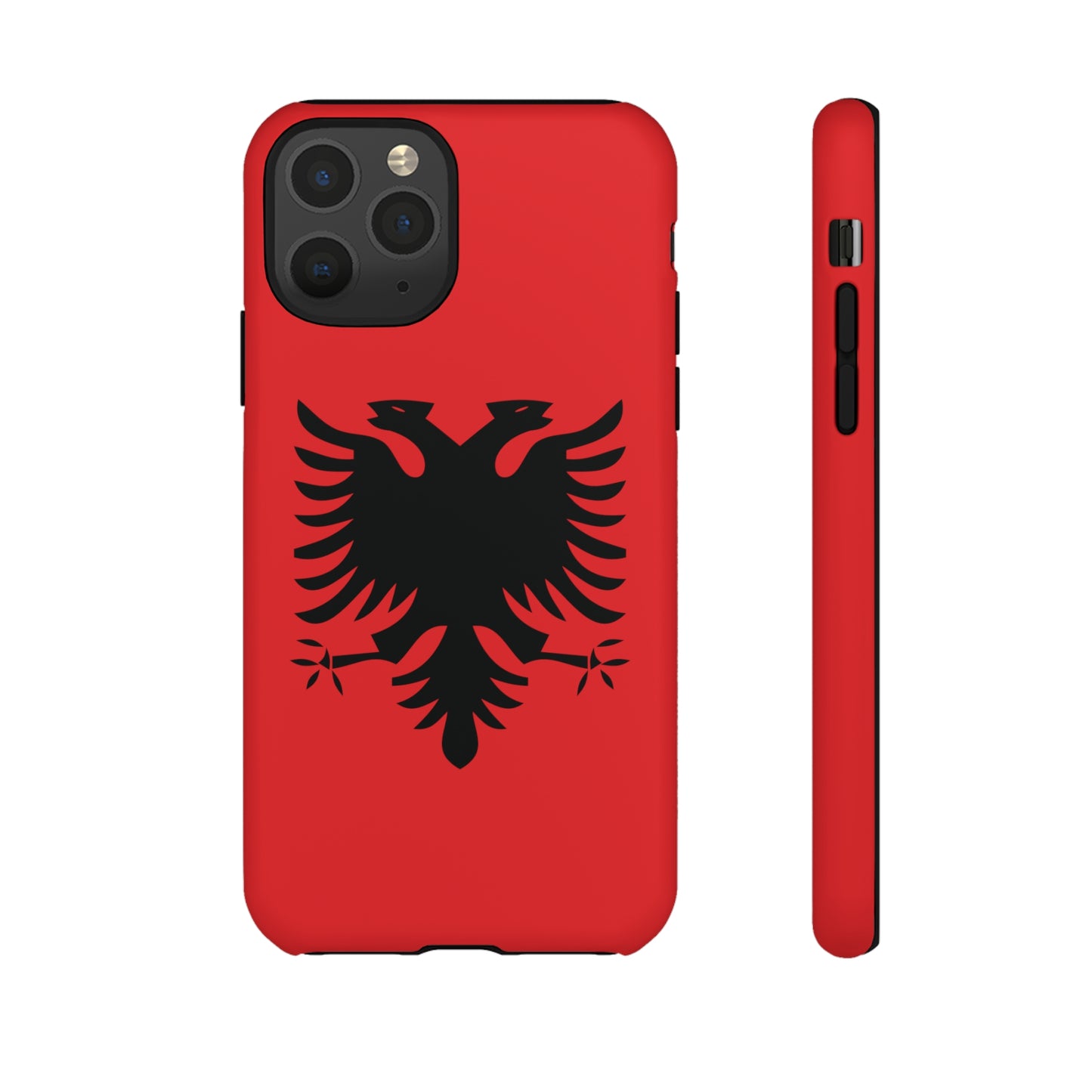 T5 Minimalist Albanian Flag Two Headed Eagle Smartphone Case