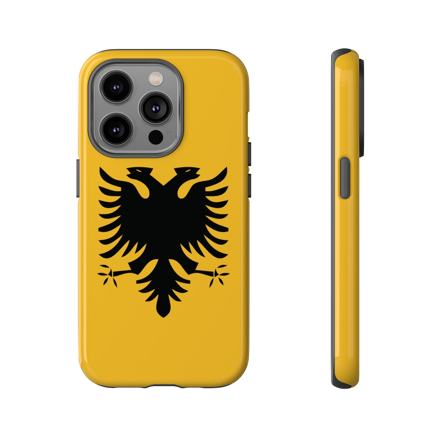 T5 Minimalist Albanian Flag Two Headed Eagle Smartphone Case