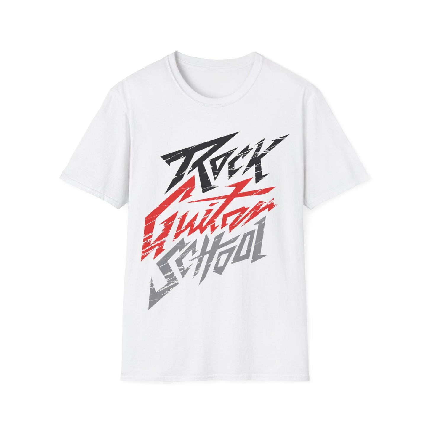 T5 Minimalist ROCK GUITAR SCHOOL T-Shirt for Men