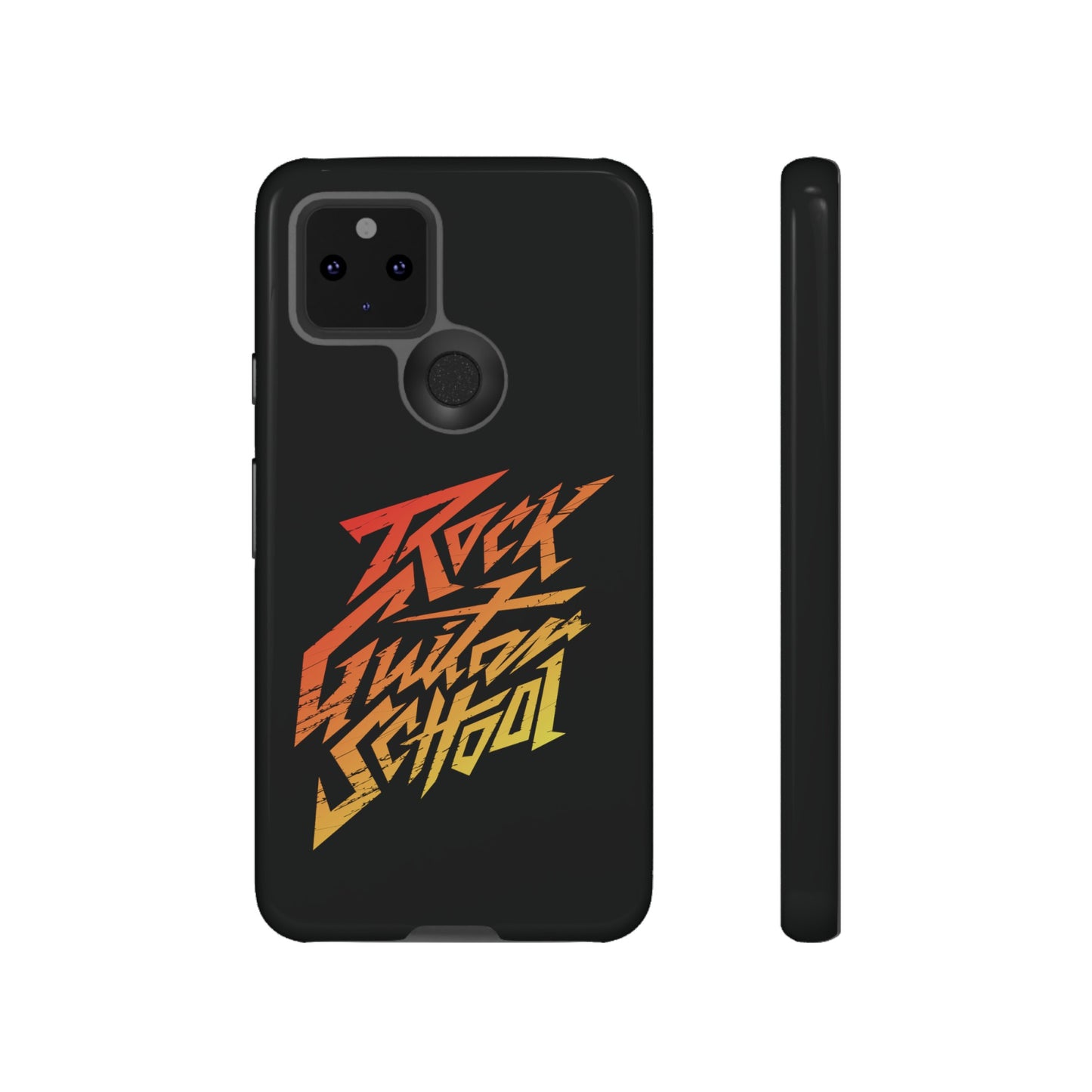 T5 Minimalist ROCK GUITAR SCHOOL Smartphone Case