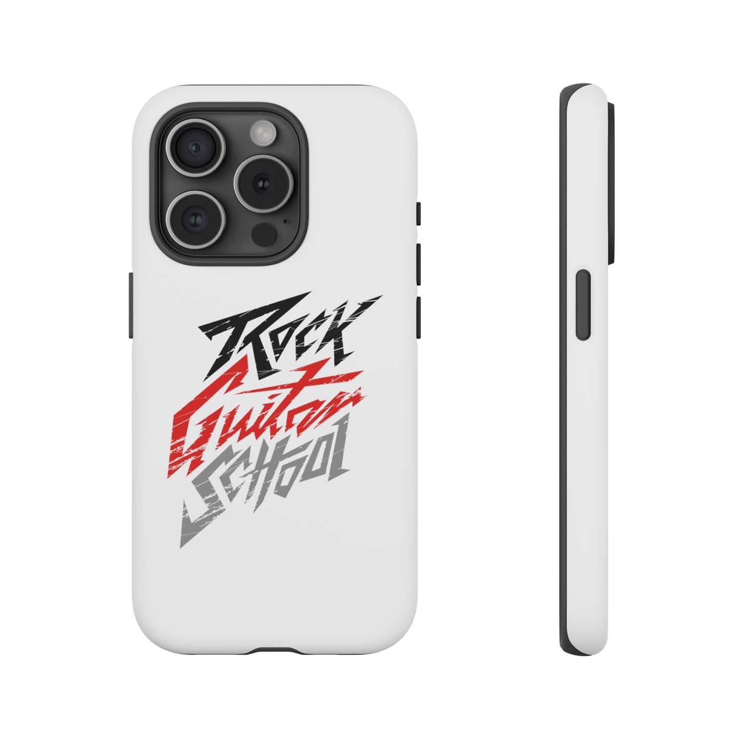 T5 Minimalist ROCK GUITAR SCHOOL Smartphone Case