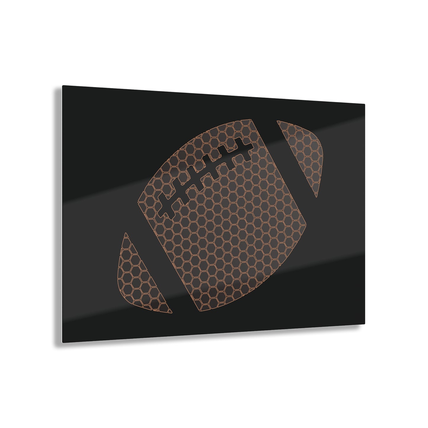 T5 Minimalist American Football Ball Acrylic Print