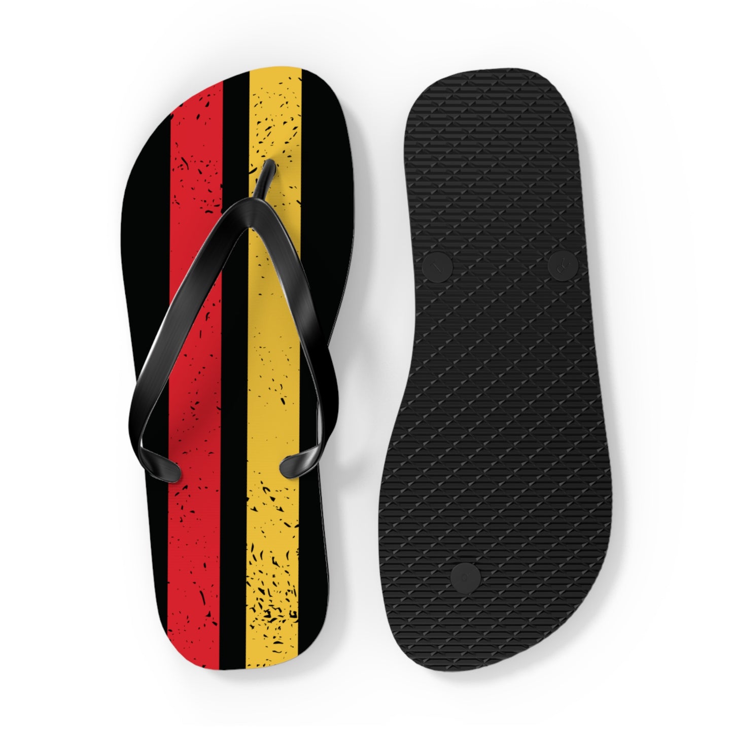 T5 Minimalist Textured Rectangles Flip-Flops for Men