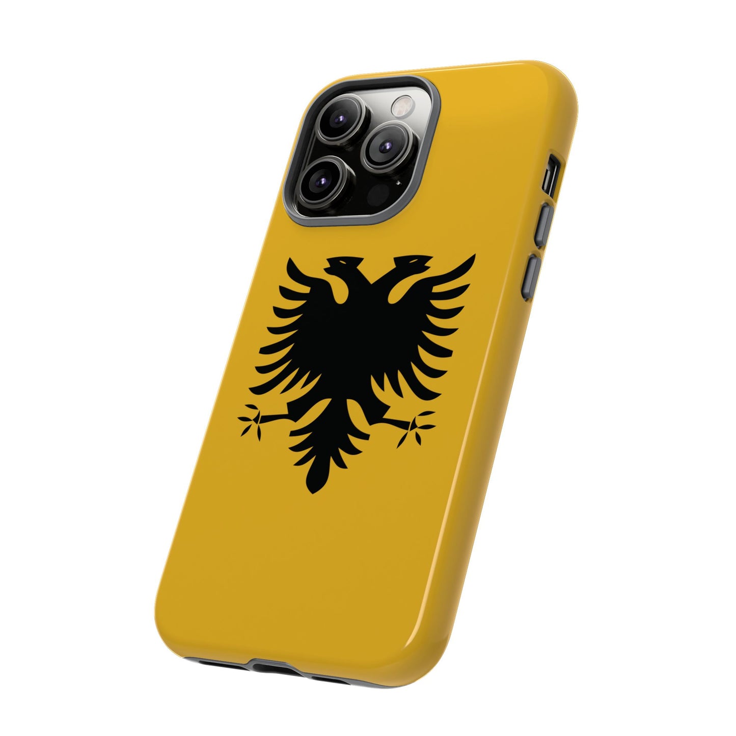 T5 Minimalist Albanian Flag Two Headed Eagle Smartphone Case