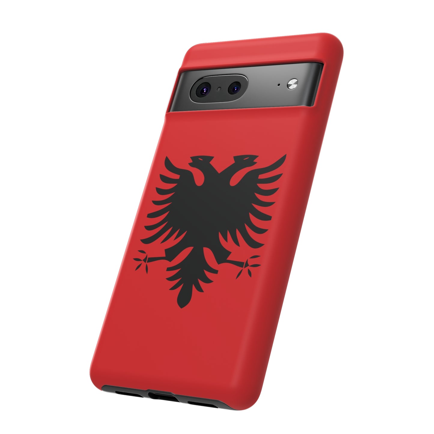 T5 Minimalist Albanian Flag Two Headed Eagle Smartphone Case