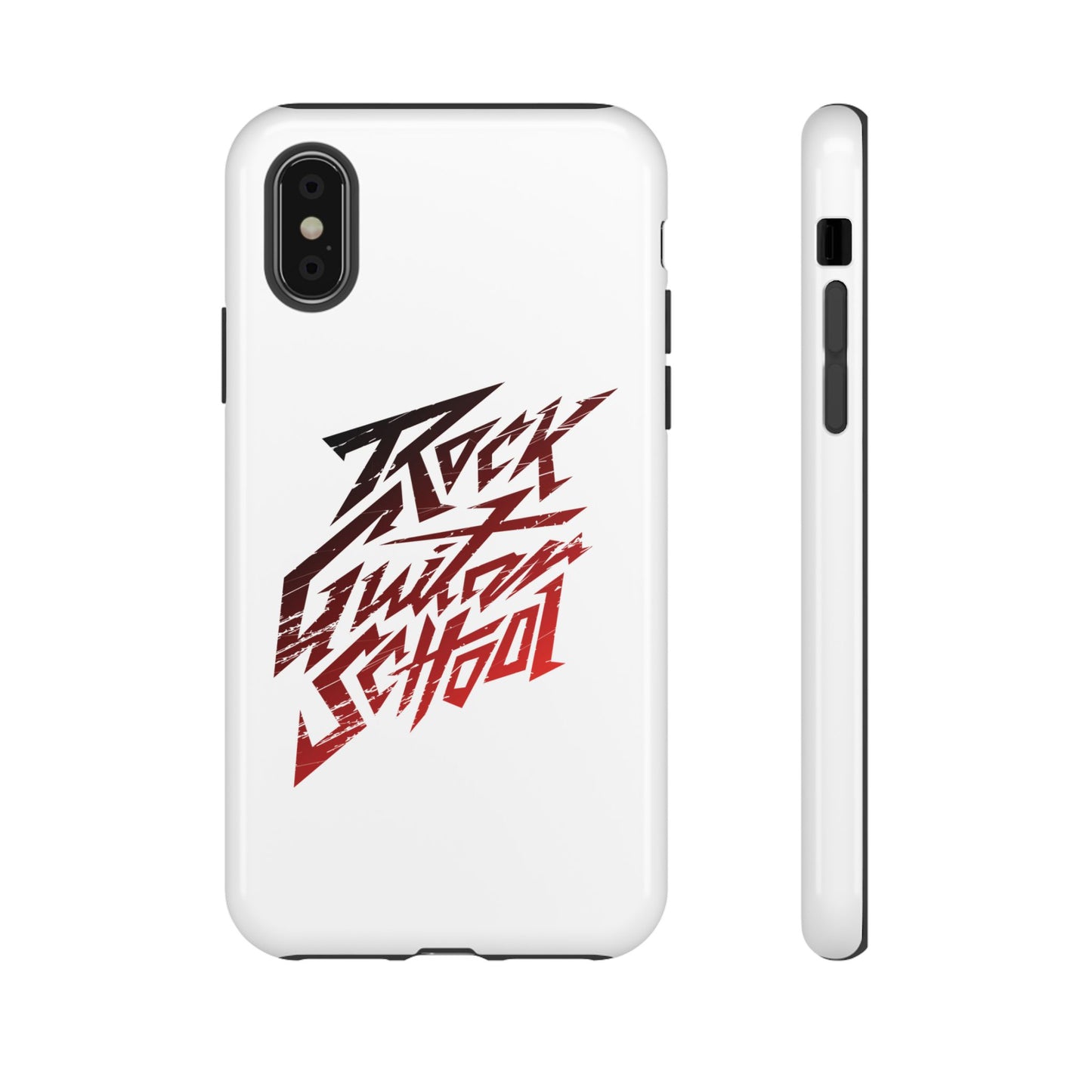 T5 Minimalist ROCK GUITAR SCHOOL Smartphone Case