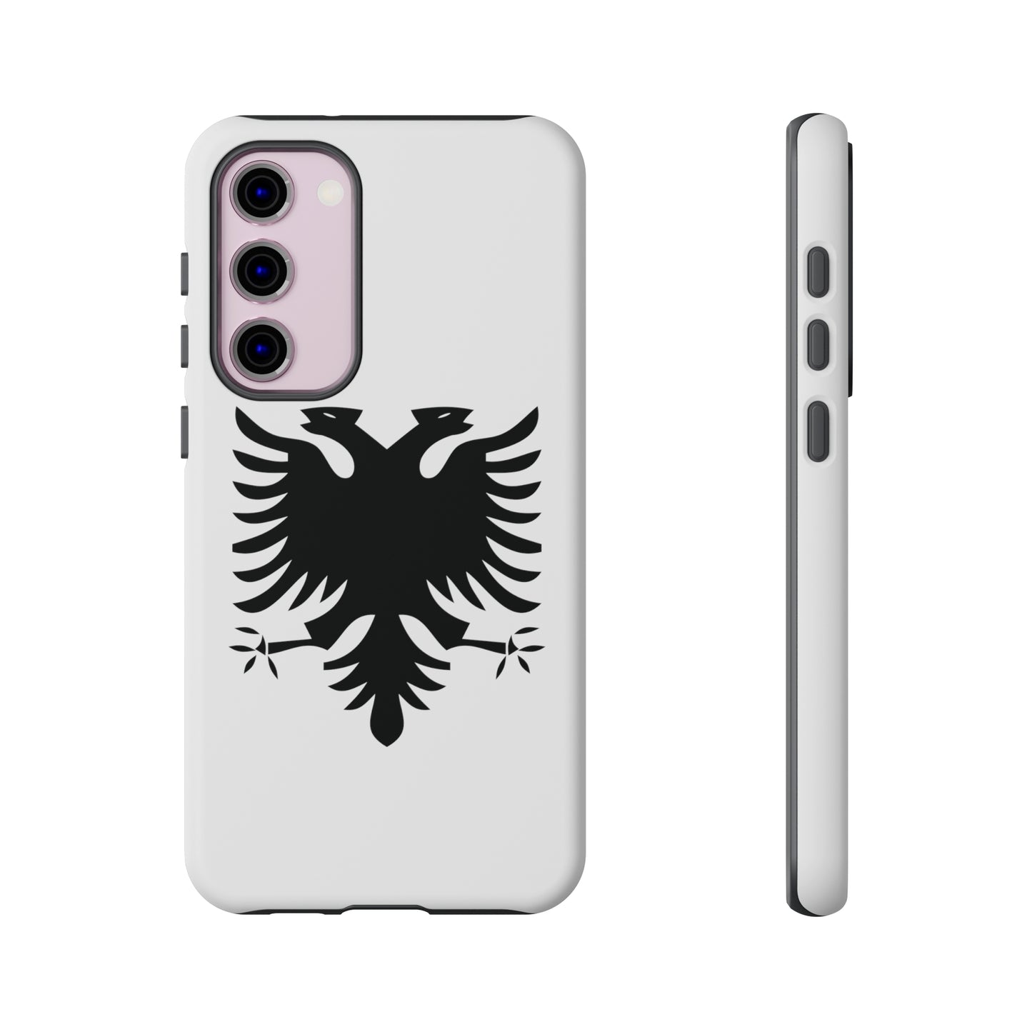 T5 Minimalist Albanian Flag Two Headed Eagle Smartphone Case