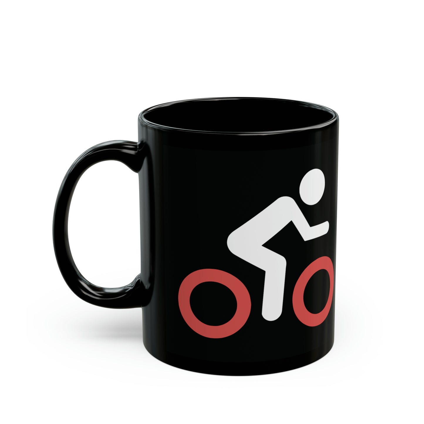 T5 Minimalist Cycling Sign Ceramic Coffee Mug