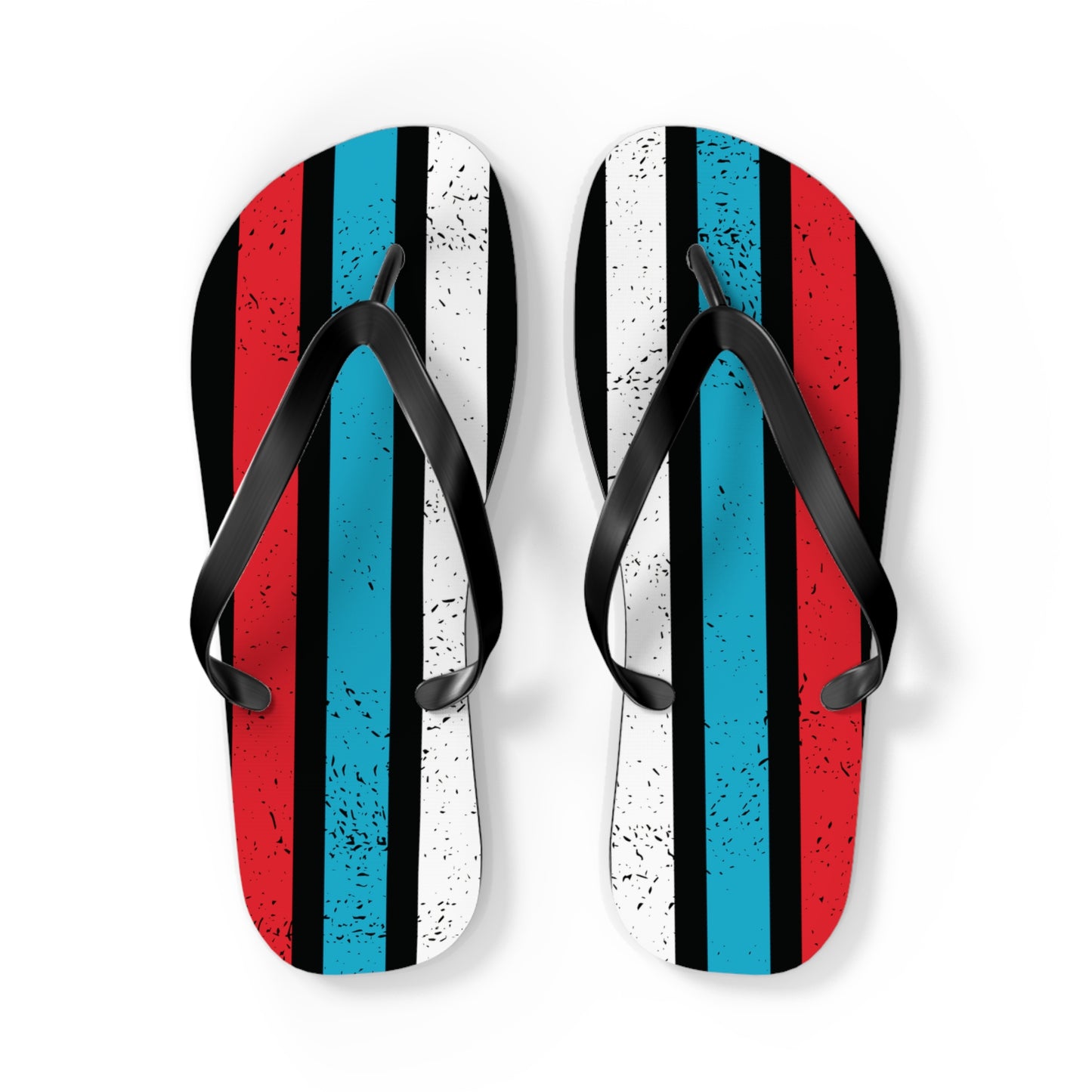 T5 Minimalist Textured Rectangles Flip-Flops for Women