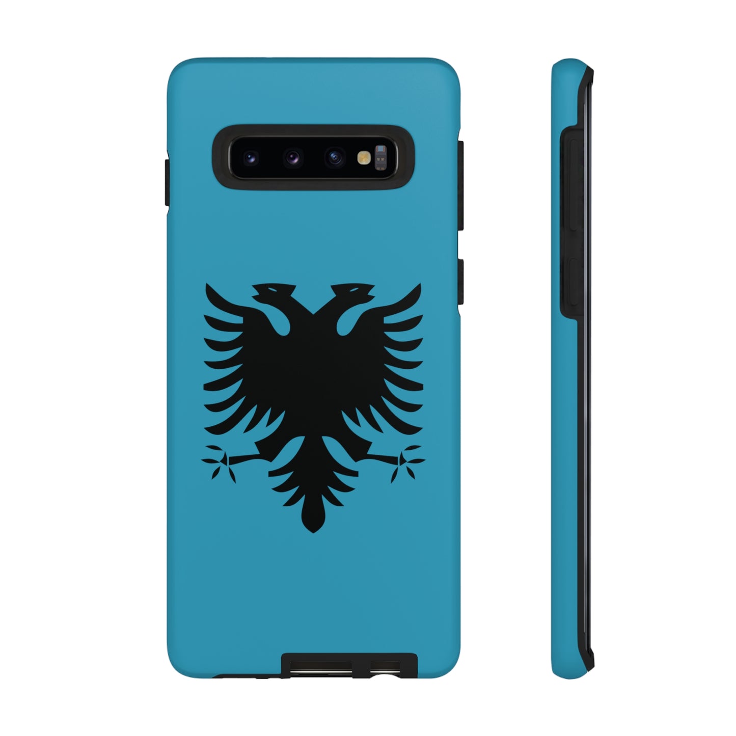 T5 Minimalist Albanian Flag Two Headed Eagle Smartphone Case