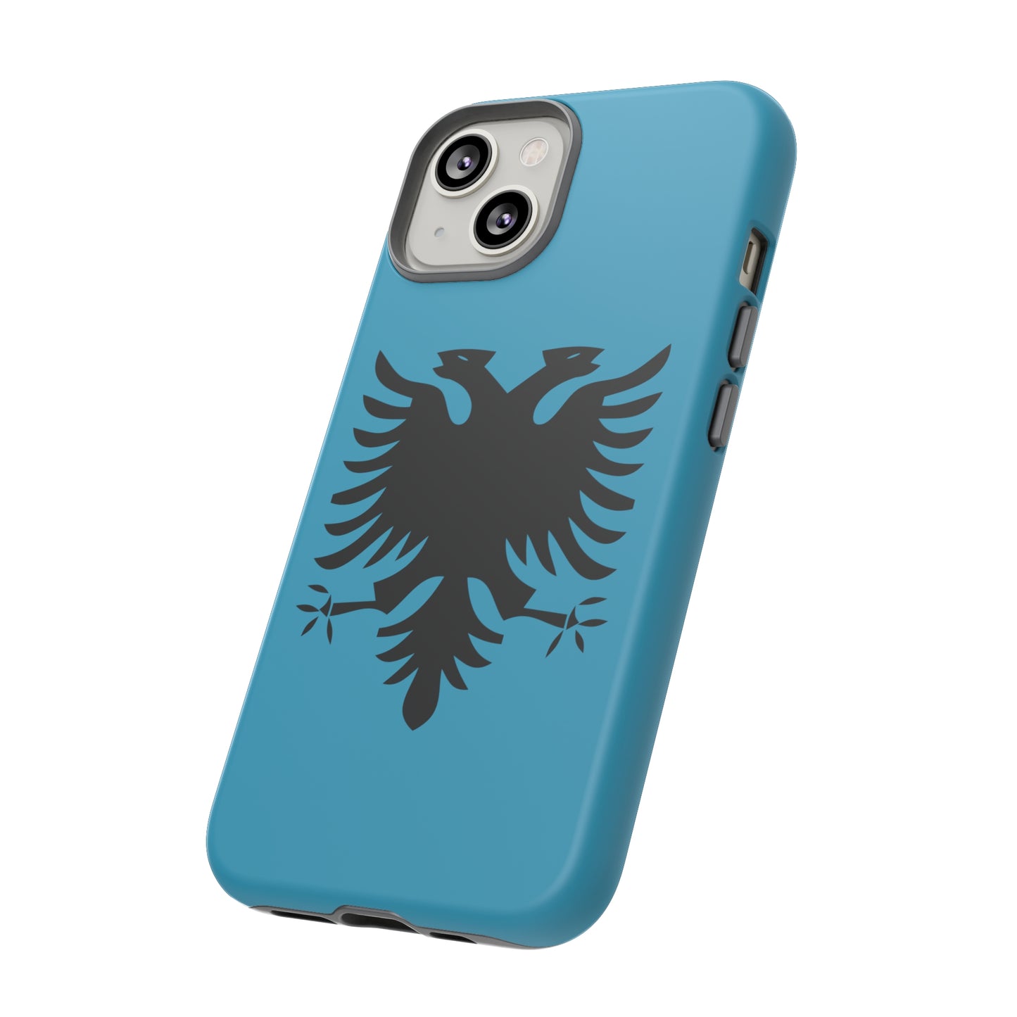 T5 Minimalist Albanian Flag Two Headed Eagle Smartphone Case