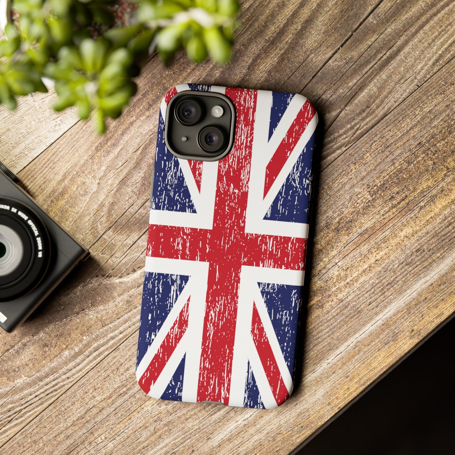 T5 Minimalist United Kingdom Flag Smartphone Case