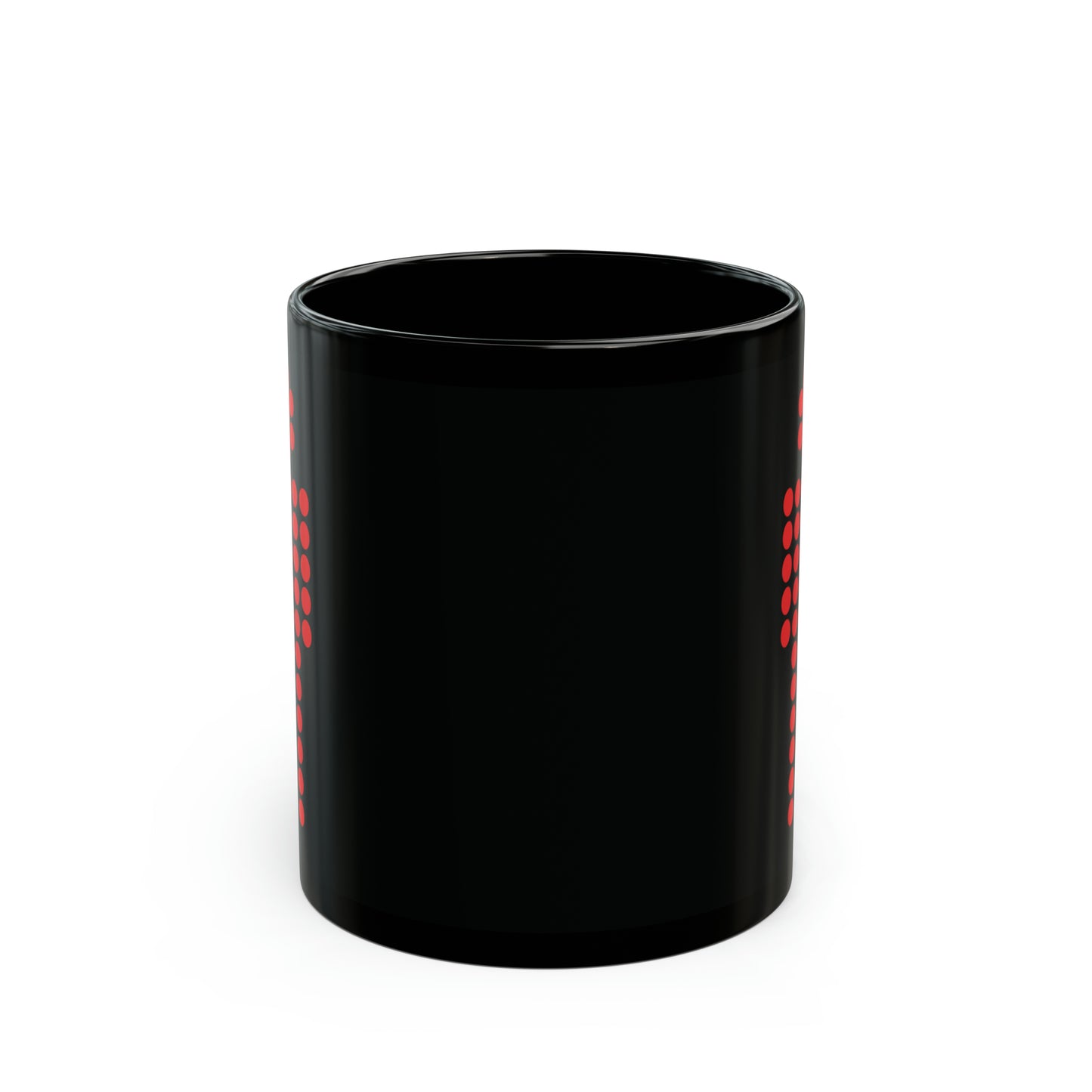 T5 Minimalist Pedestrian Stop Traffic Light Ceramic Coffee Mug