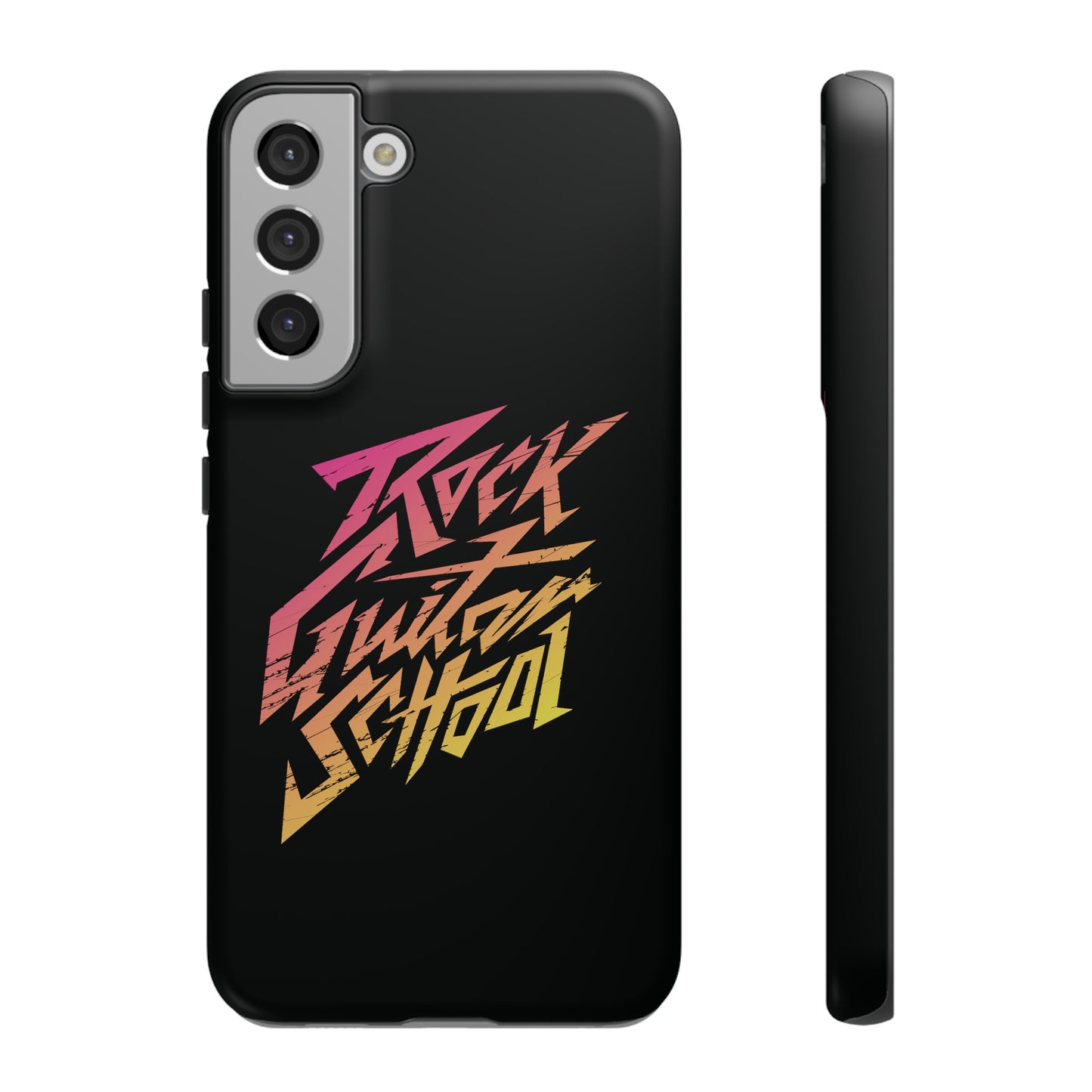 T5 Minimalist ROCK GUITAR SCHOOL Smartphone Case