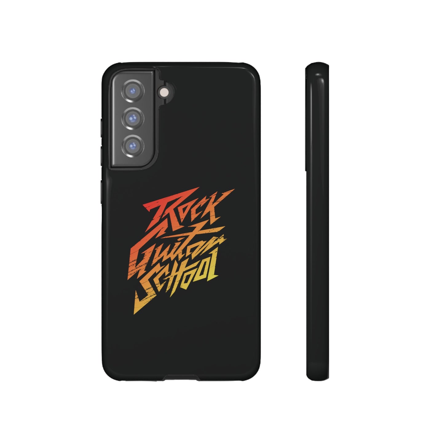 T5 Minimalist ROCK GUITAR SCHOOL Smartphone Case