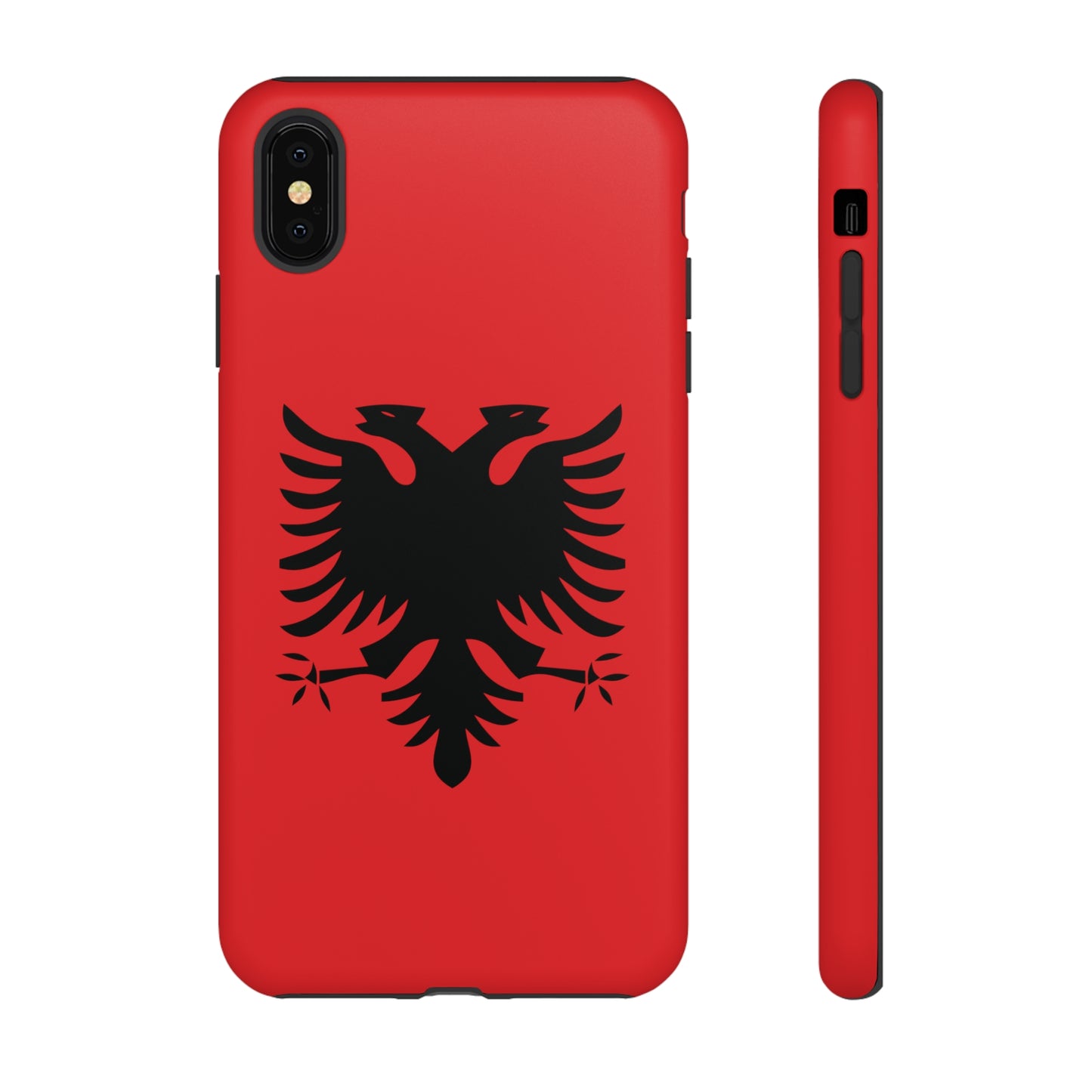 T5 Minimalist Albanian Flag Two Headed Eagle Smartphone Case