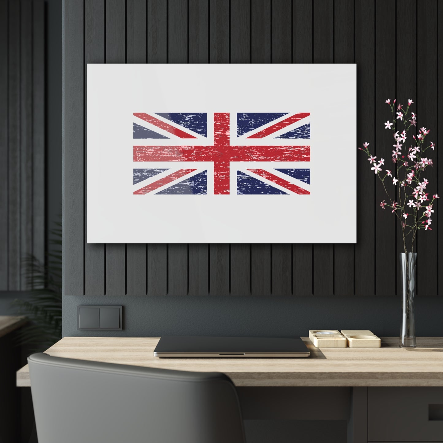 T5 Minimalist United Kingdom Flag Acrylic Print