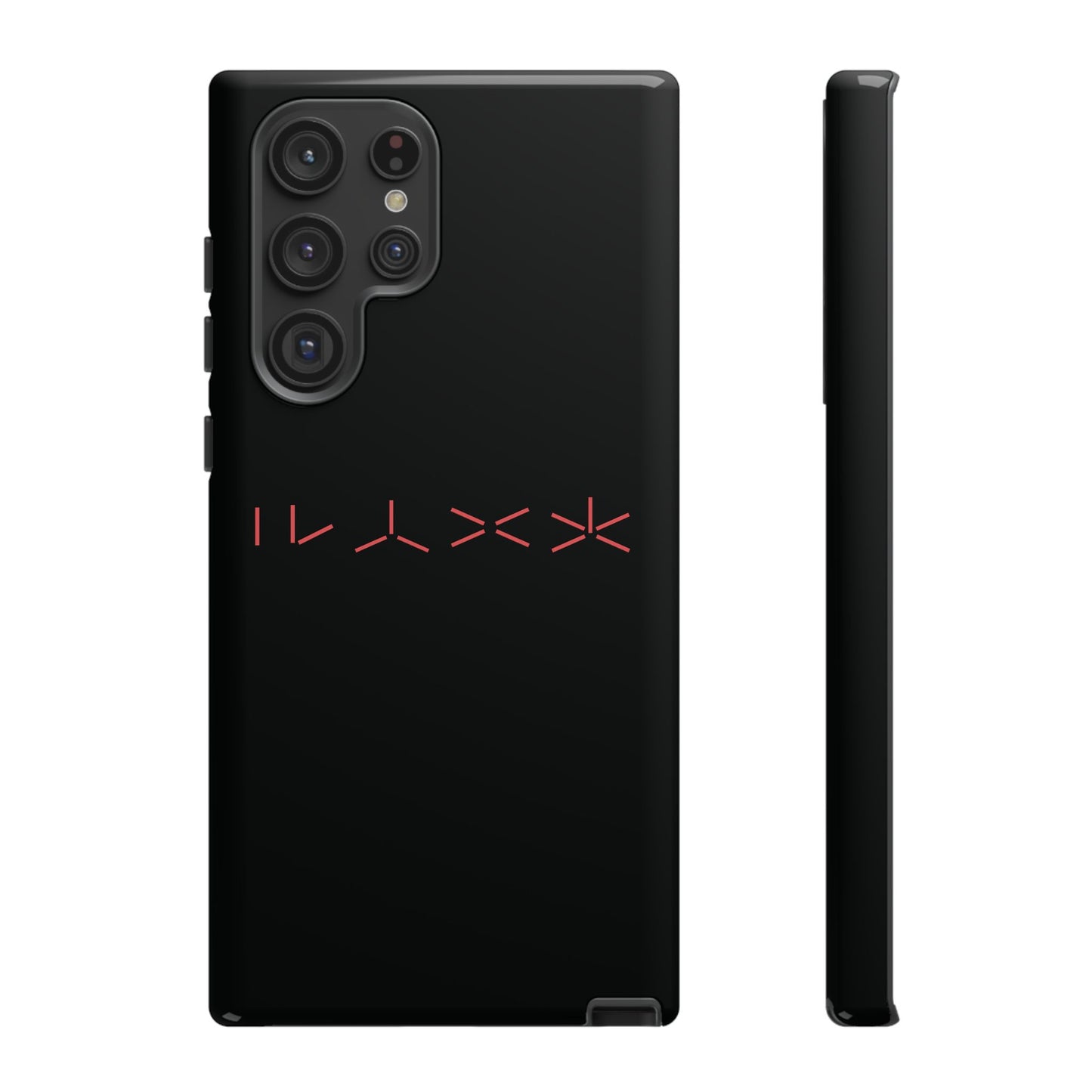 T5 Minimalist Alien Numbers Smartphone Case