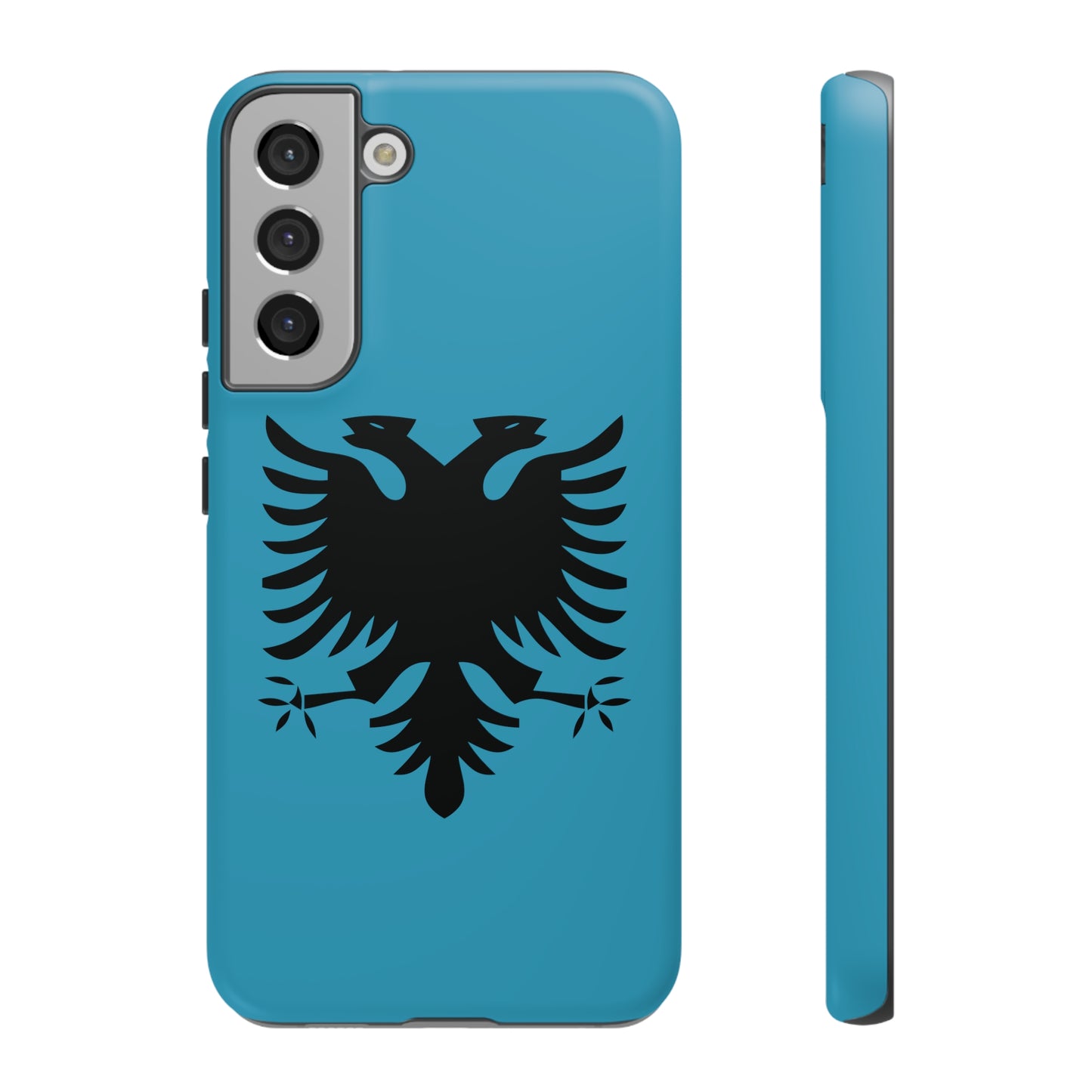 T5 Minimalist Albanian Flag Two Headed Eagle Smartphone Case