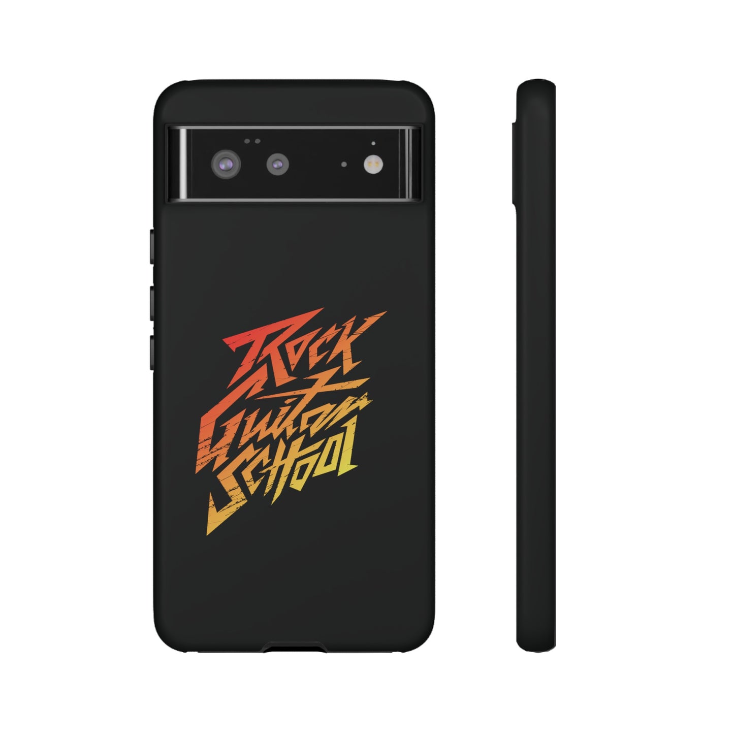 T5 Minimalist ROCK GUITAR SCHOOL Smartphone Case