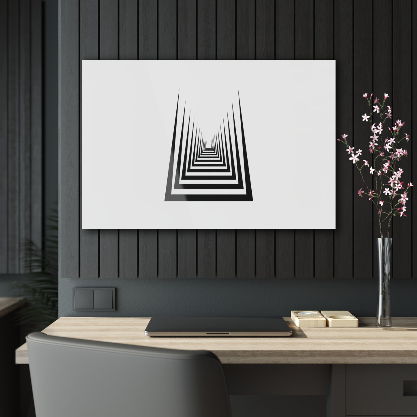 T5 Minimalist Endless Corridor Acrylic Print