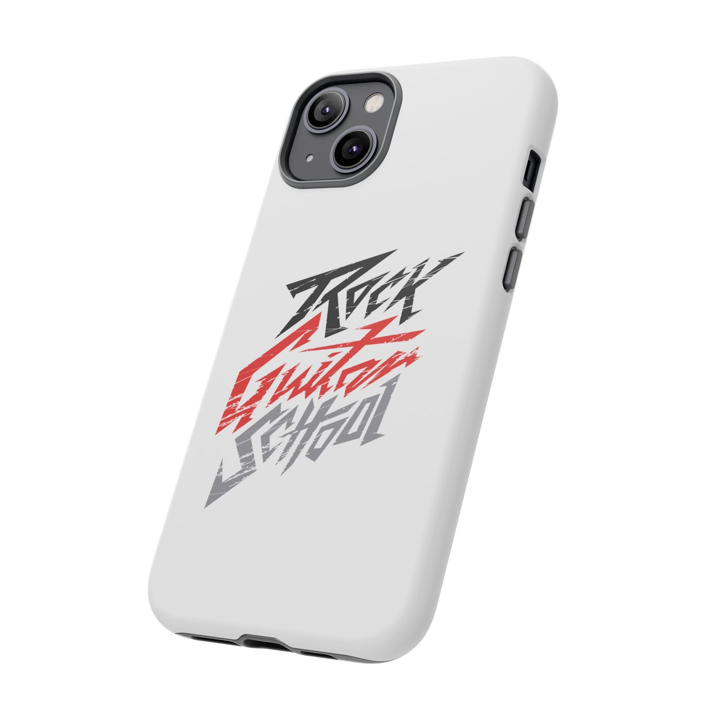 T5 Minimalist ROCK GUITAR SCHOOL Smartphone Case