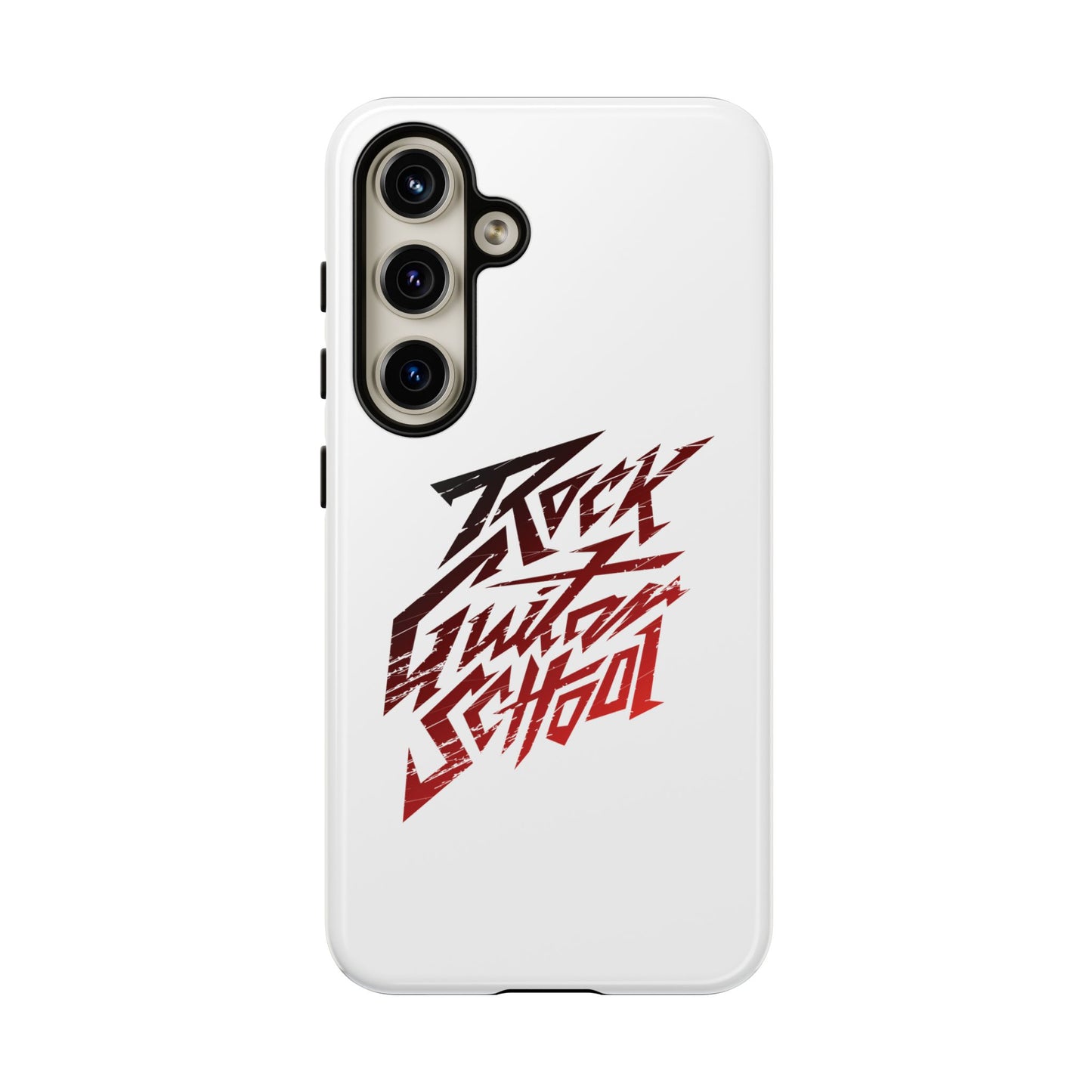 T5 Minimalist ROCK GUITAR SCHOOL Smartphone Case