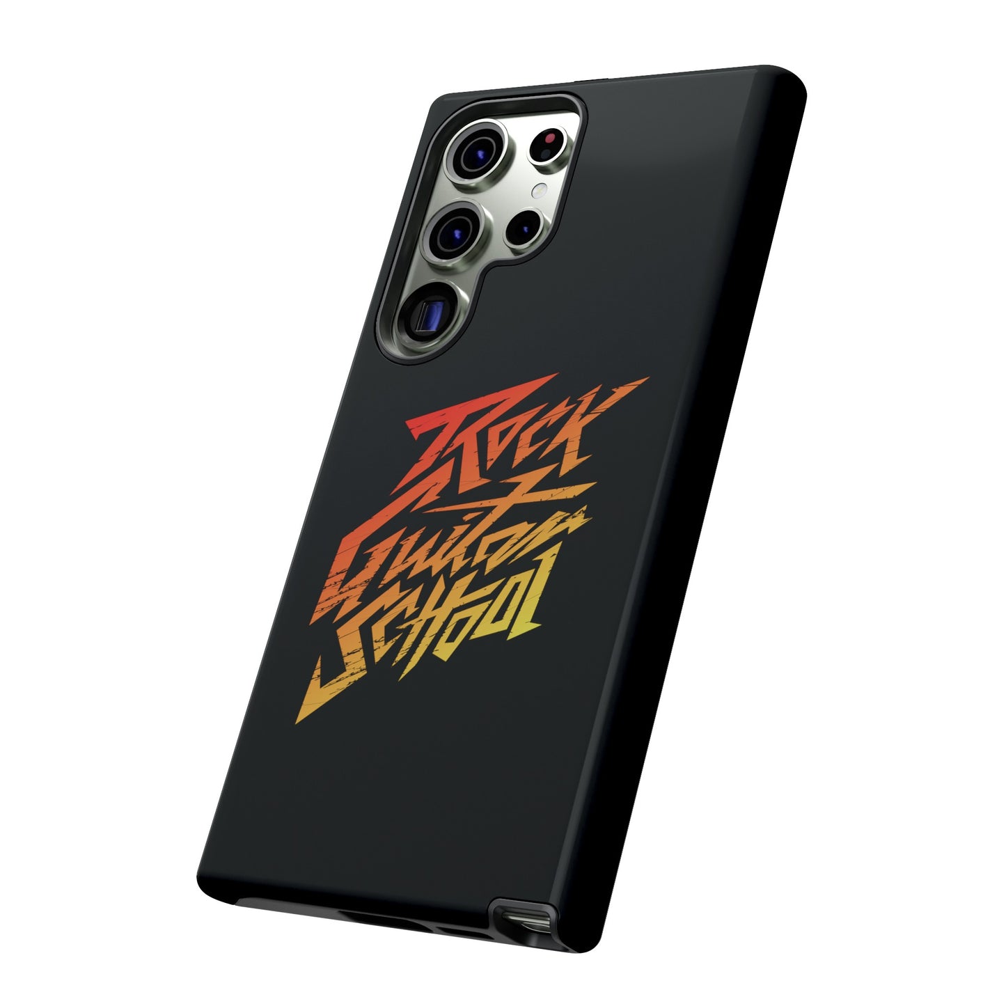 T5 Minimalist ROCK GUITAR SCHOOL Smartphone Case