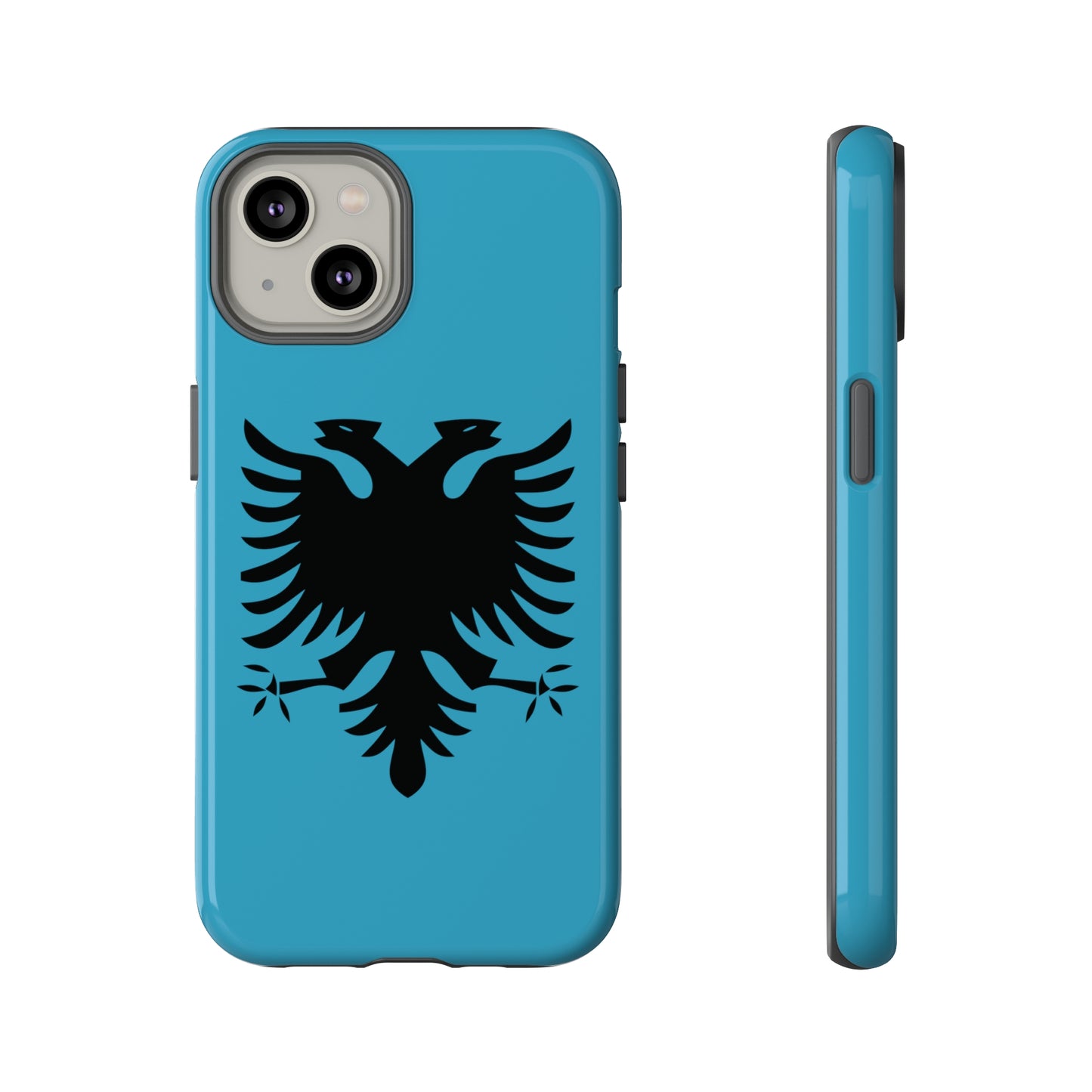 T5 Minimalist Albanian Flag Two Headed Eagle Smartphone Case