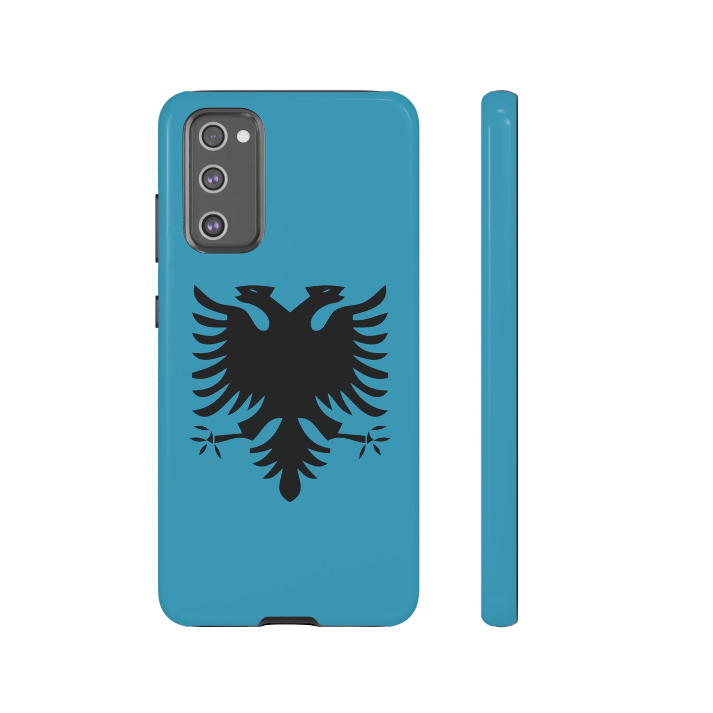 T5 Minimalist Albanian Flag Two Headed Eagle Smartphone Case