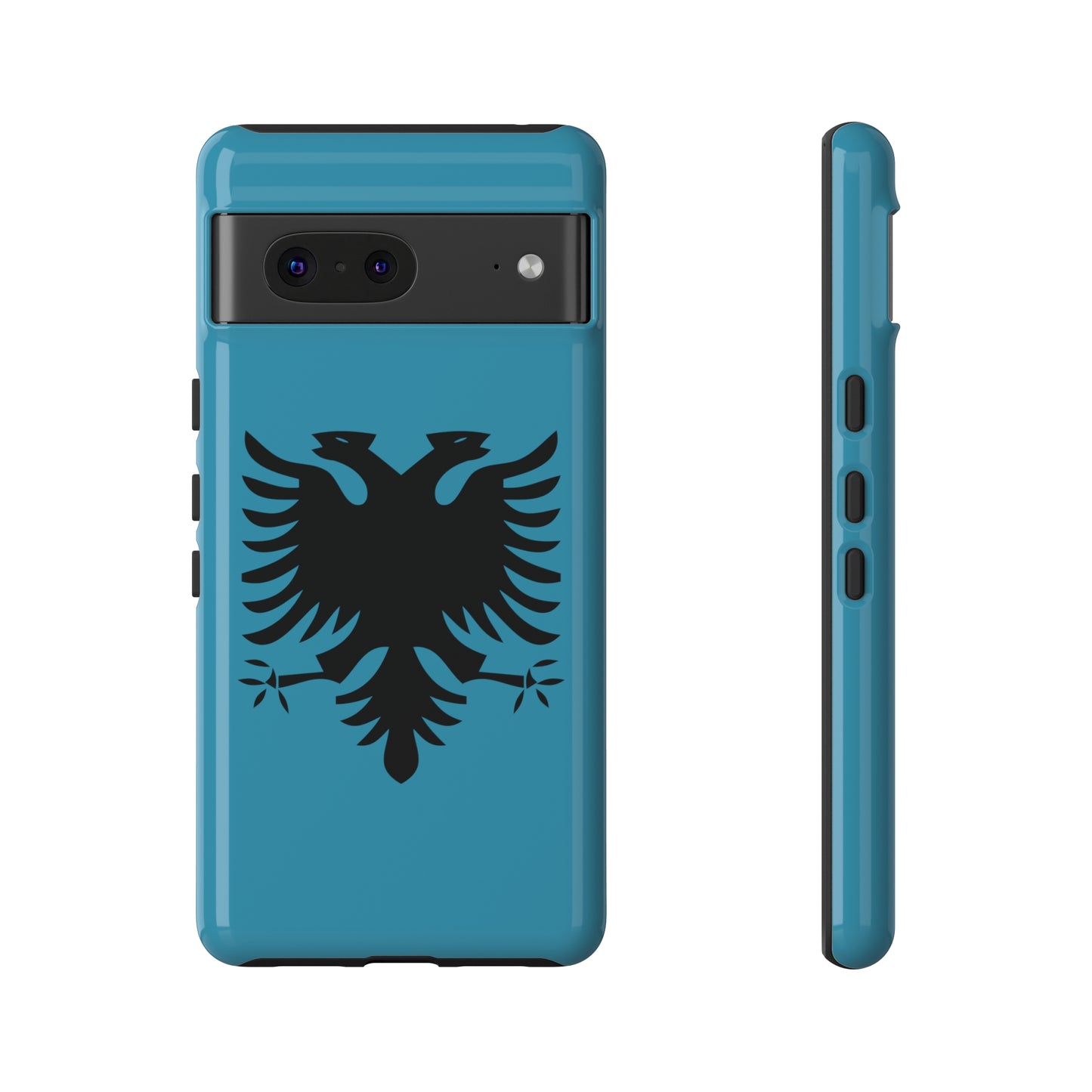 T5 Minimalist Albanian Flag Two Headed Eagle Smartphone Case