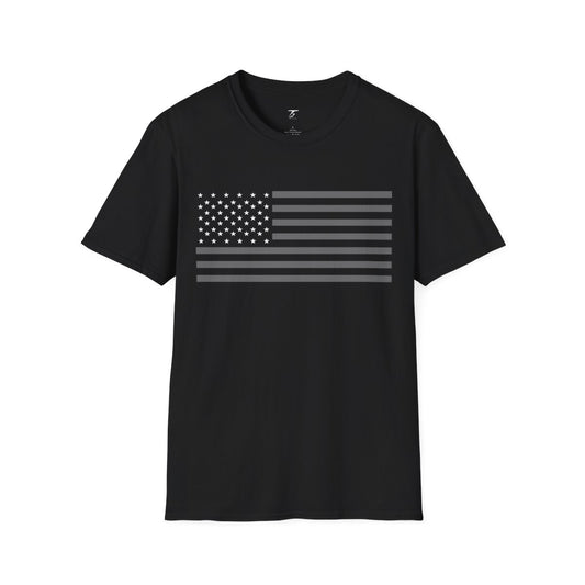 Camiseta T5 Bandera de USA Minimalista para Hombre