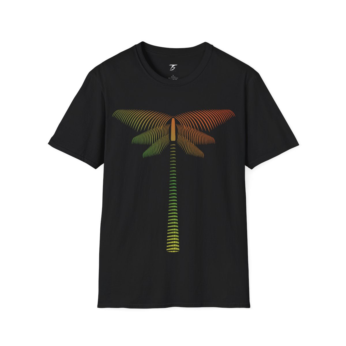 Camiseta T5 Palmera Minimalista para Hombre