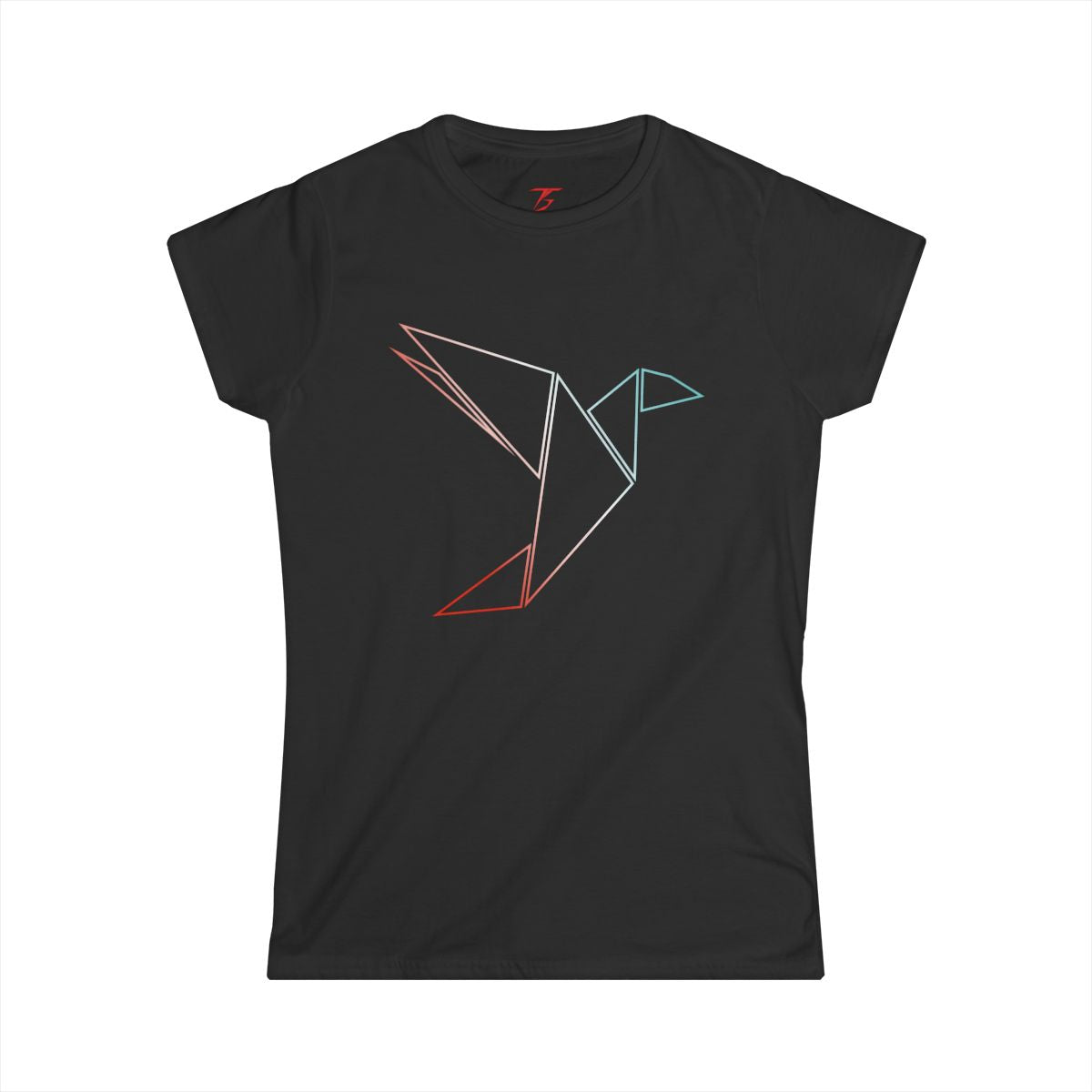 Camiseta T5 Ave Minimalista para Mujer