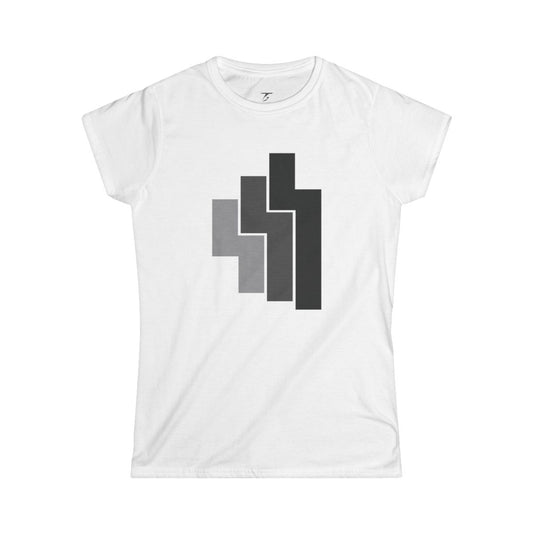 Camiseta T5 Estructuras Flotantes Minimalista para Mujer
