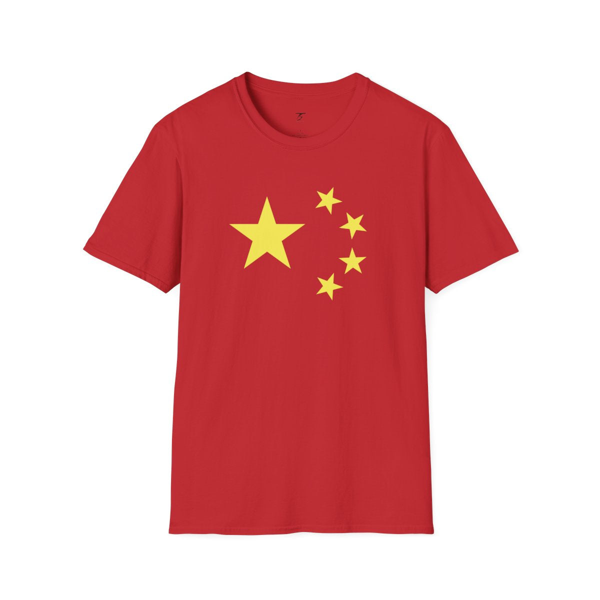 Camiseta T5 Bandera de China Minimalista para Hombre