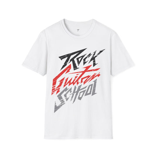 Camiseta Rock Guitar School T5 Minimalista para Hombre