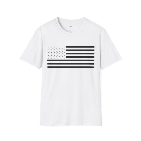 Camiseta T5 Bandera de USA Minimalista para Hombre