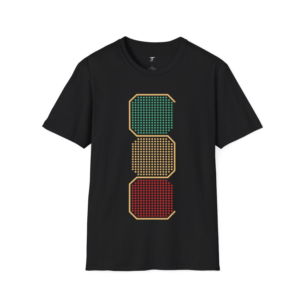 Camiseta T5 Semáforo Minimalista para Hombre